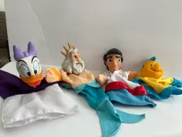Vintage Disney Plastic Head Puppets