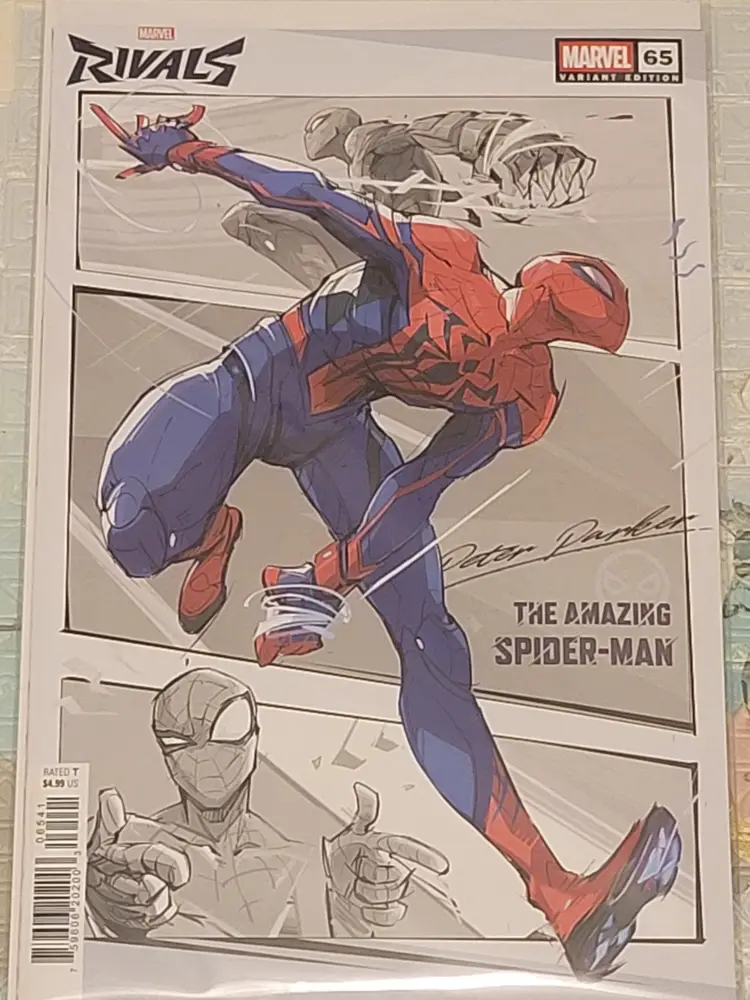 Amazing Spiderman # 65 Marvel Comics NetEase Games Rivals Cover Anime