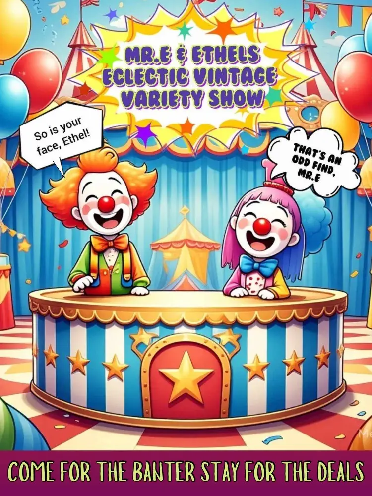 We’re Back! Join Us For Shenanigans & Awesome Vintage Stuff!