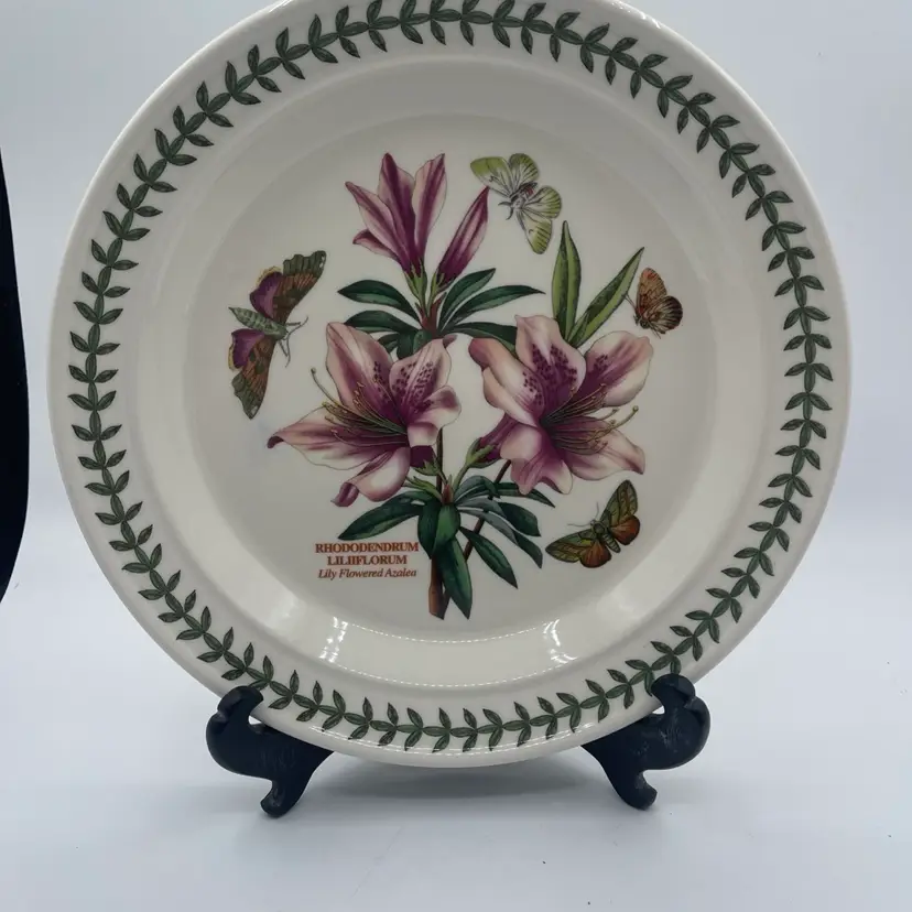 Portmeirion - Botanic Garden -  Lily Flowered Azalea - 10.5" - Dinner Plate