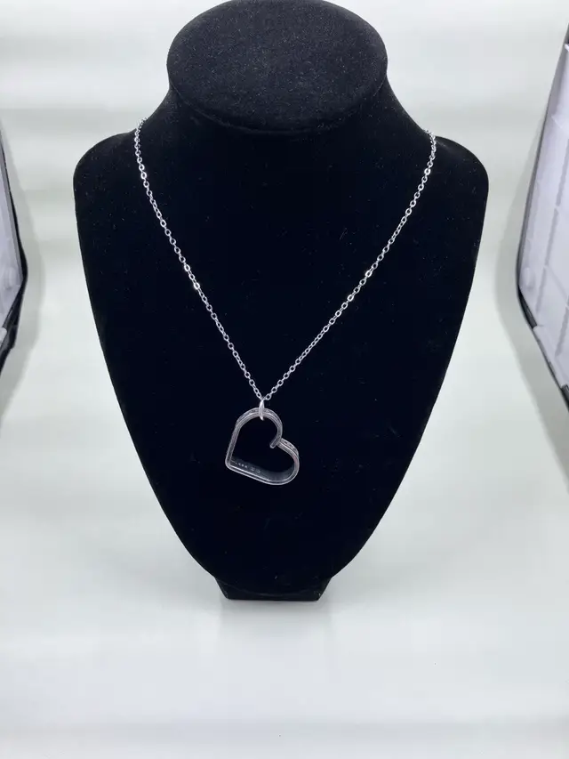 Handmade Spoon Heart Necklace #2