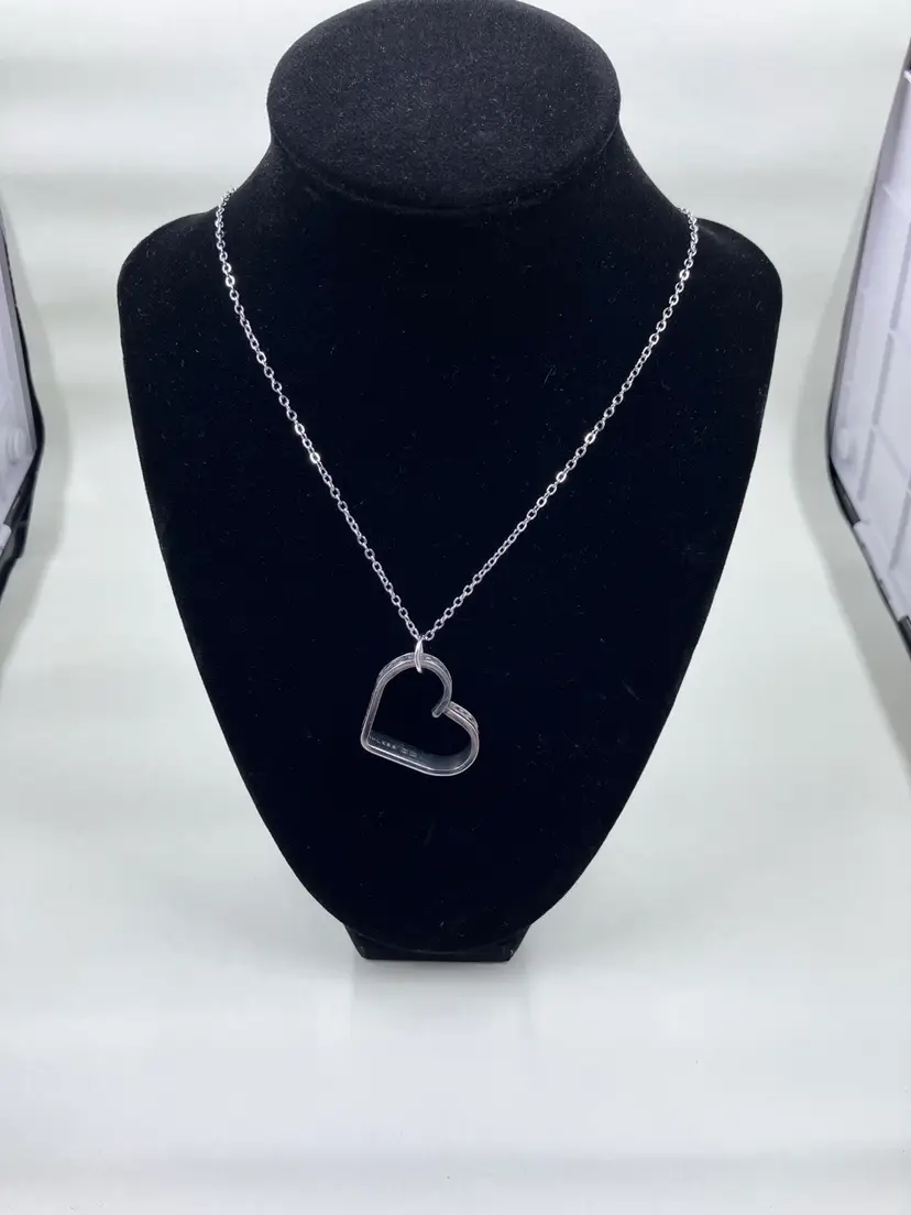 Handmade Spoon Heart Necklace #2