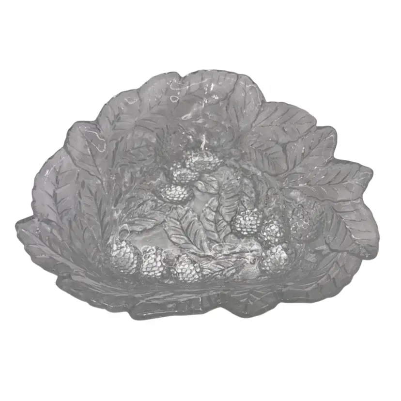 Indiana Glass Company Loganberry Bowl - Clear - No Chips Or Cracks