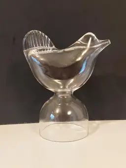 Blown Glass Finnish Bird Figure Single Shaker