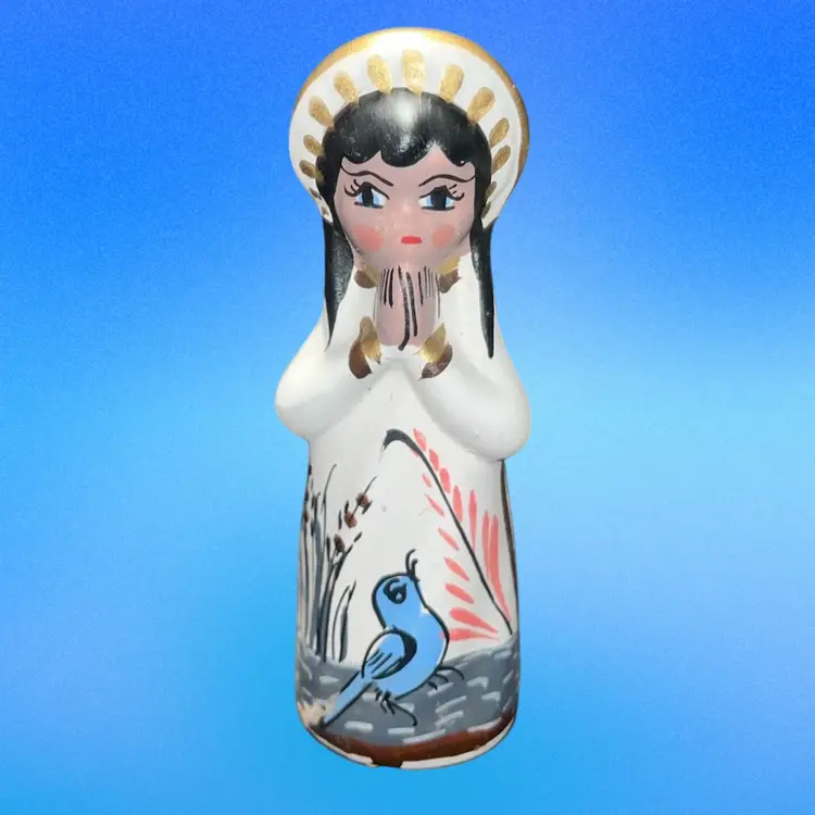 Tonala Mexican Pottery Praying 2