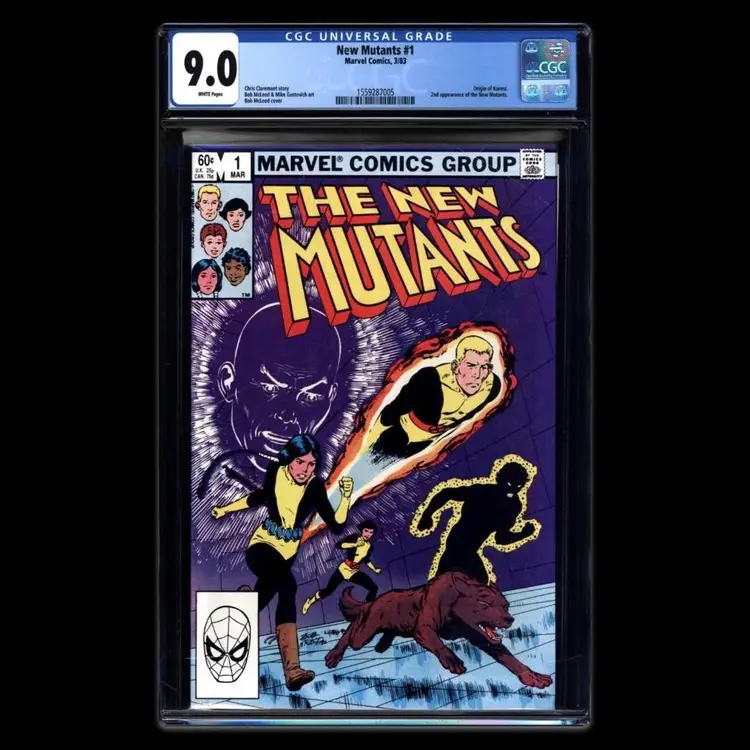 New Mutants #1 (1983) - CGC-Graded 9.0