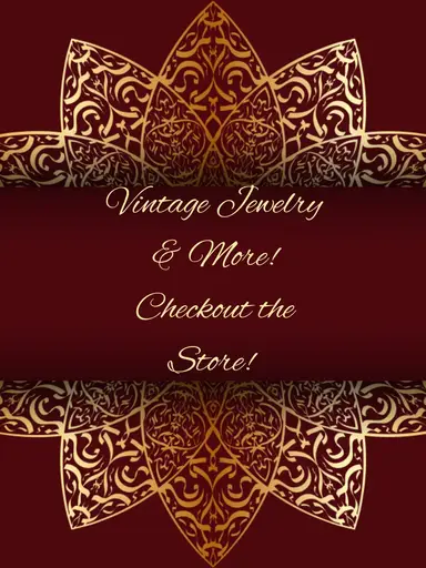 Vintage Jewelry & More! Checkout The Store! 