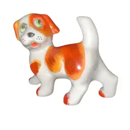 Green Eyes Dog Figurine - Japan