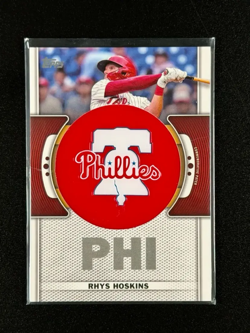 2023 Topps Rhys Hoskins Commemorative Team Logo Patches #TLP-RH MEM