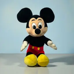 VTG Disneyland Walt Disney World Vintage Mickey Mouse Plush Stuffed Animal 15"