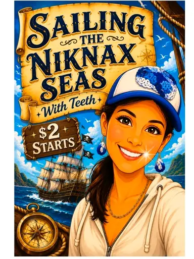 Sailing The Niknax Seas (with my teeth😁)