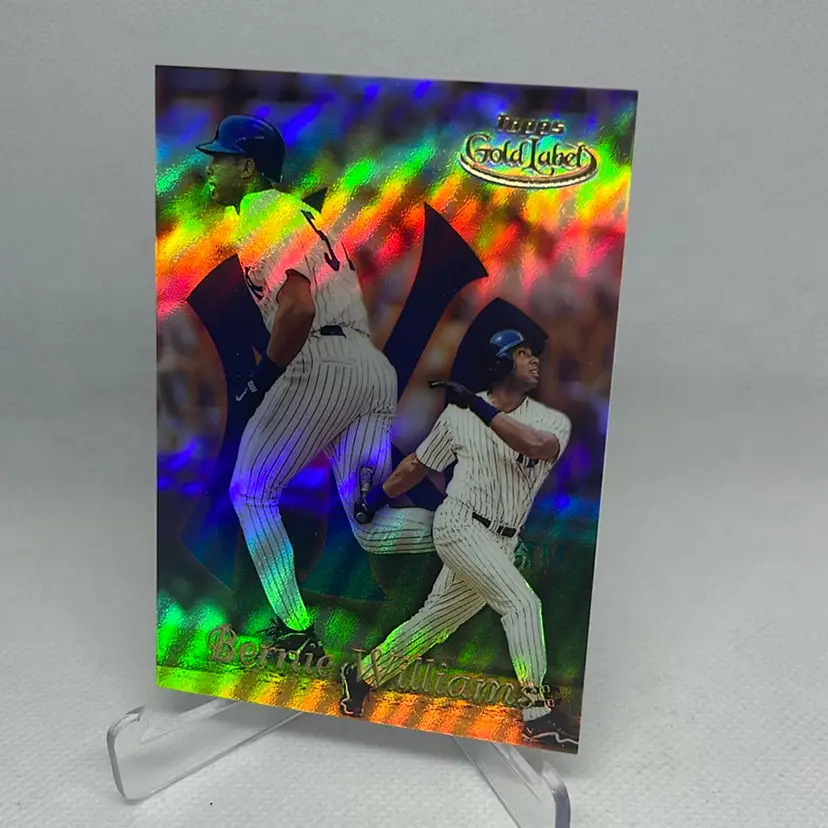 1999 Topps Gold Label Class 2 Bernie Williams New York Yankees 