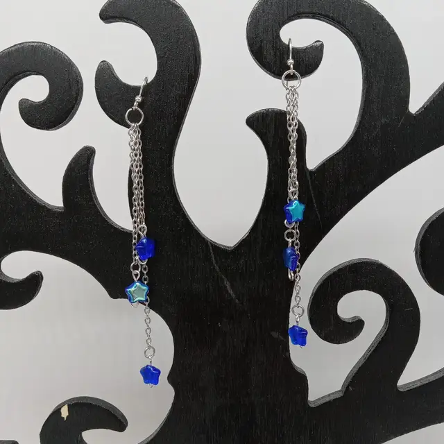 Falling Star Dangle Earrings