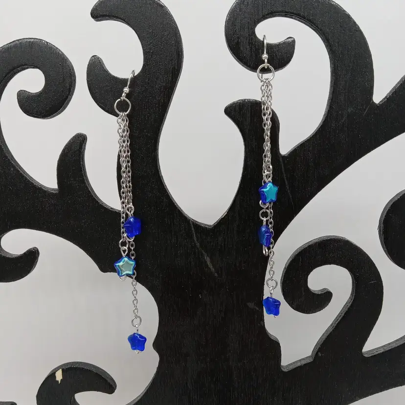 Falling Star Dangle Earrings