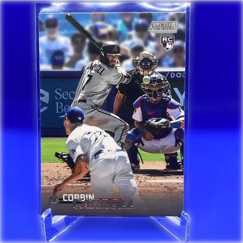 2023 Stadium Club Corbin Carroll RC Arizona Diamondbacks