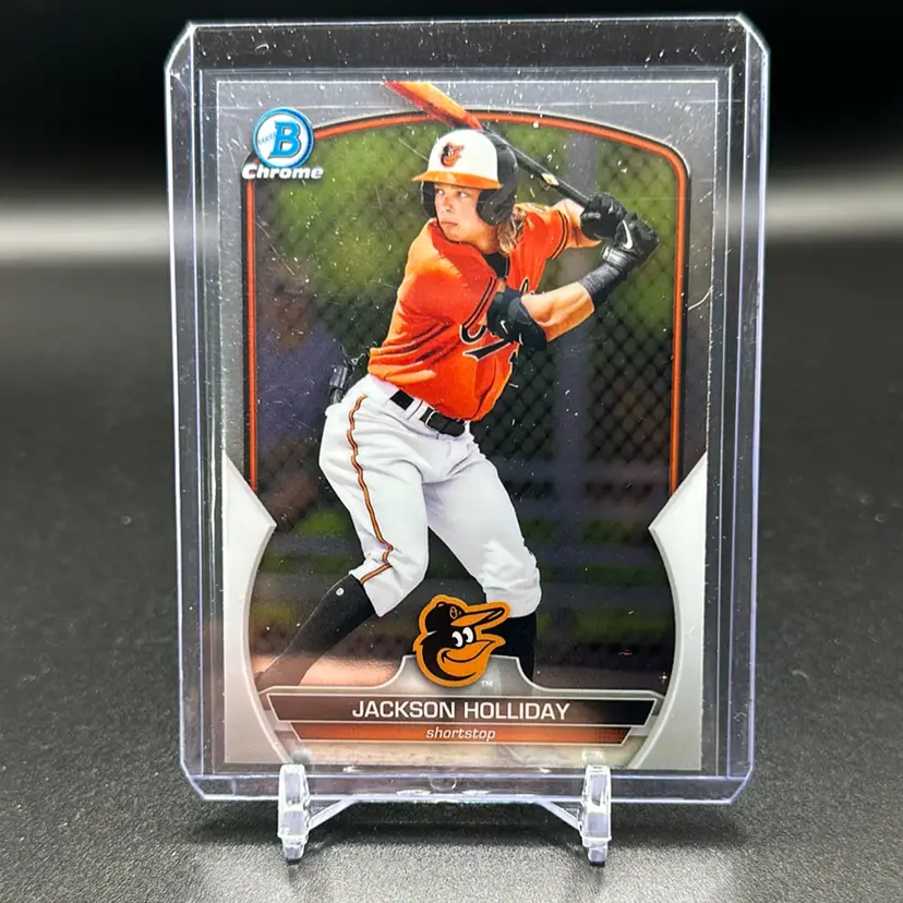 Jackson Holliday 2023 Bowman Chrome Baltimore Orioles