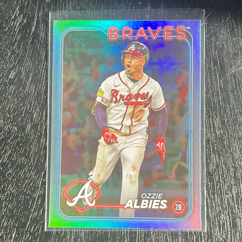 Ozzie Albies 2024 Topps Series 2 Rainbow Foil