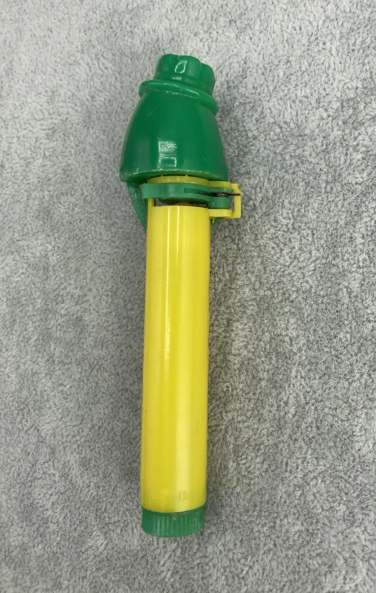 TOTEM candy Dispenser WATERMELON HEAD 1970s - Pez-like but Smarties Brand - Vintage