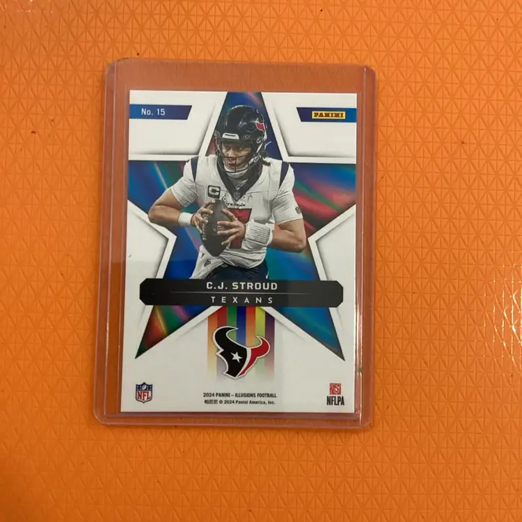 C.J. Stroud 2024 Illusions Football Shining Stars #15 Houston Texans