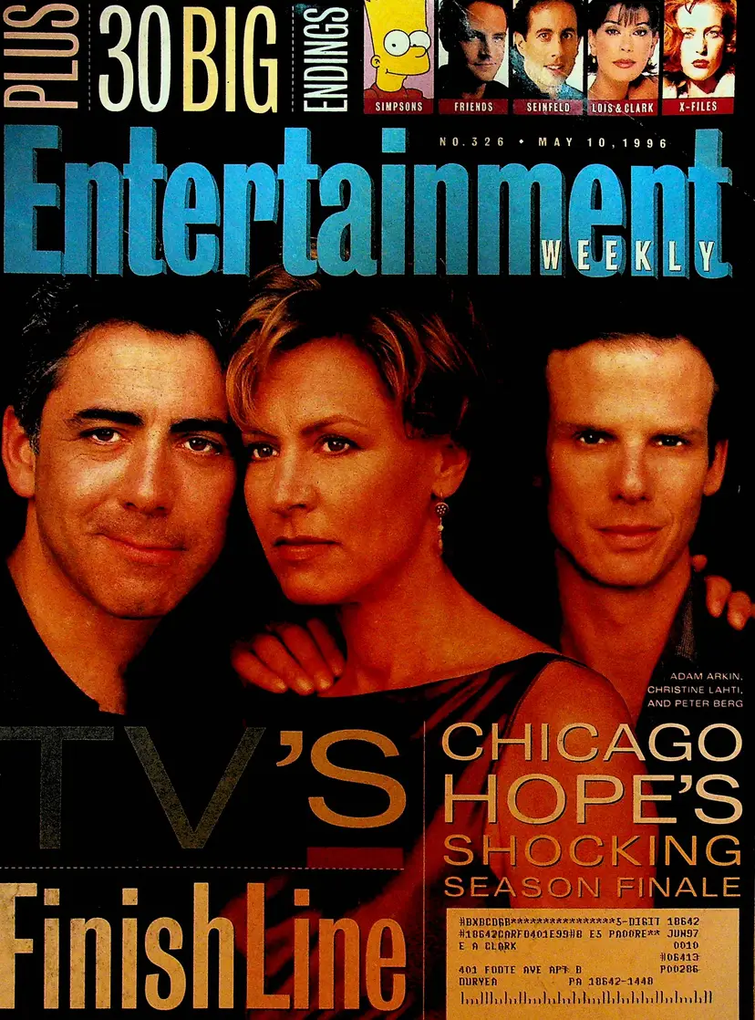 Entertainment Weekly Magazine May 10 1996 Chicago Hope
