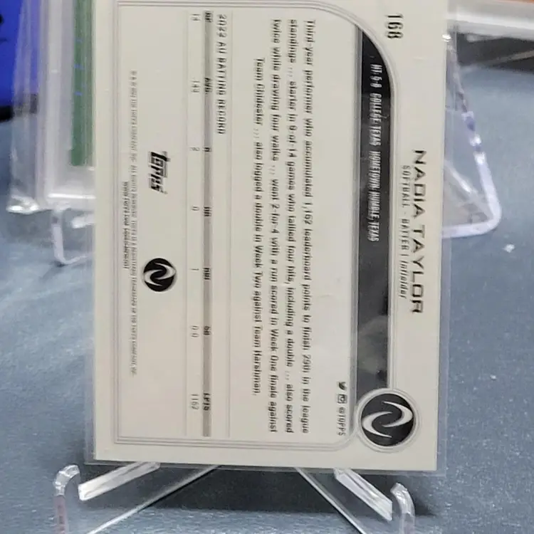 2023 Topps Athletes Unlimited Base Rainbow Foil #168 Nadia Taylor