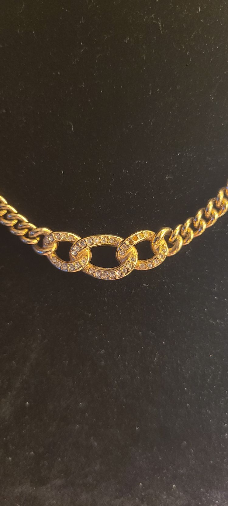 Dior Knecklace and Earring Set Gold Plated
