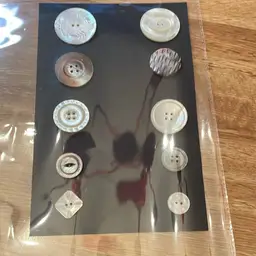 Antique Mother of Pearl button lot