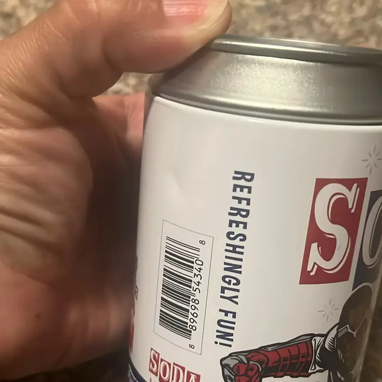 Captain America Soda Pop