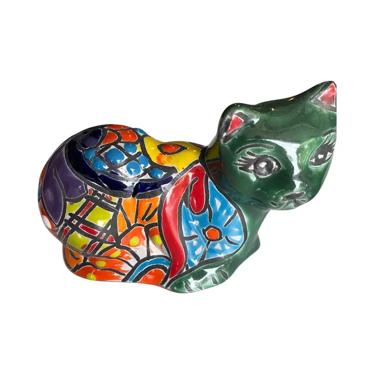 Item #714 Talavera Cat