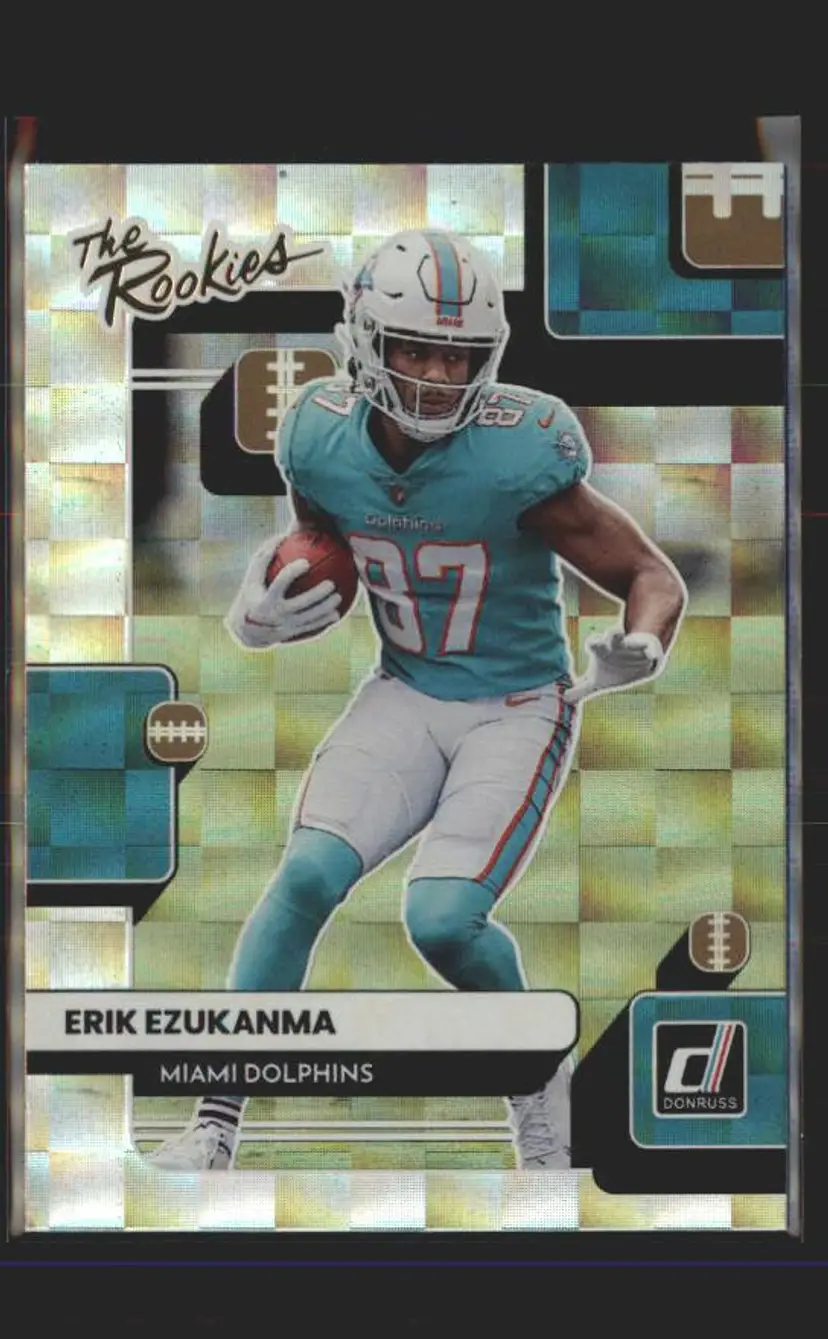 2022 Donruss #TR-37 Erik Ezukanma The Rookies - (139) - Miami Dolphins