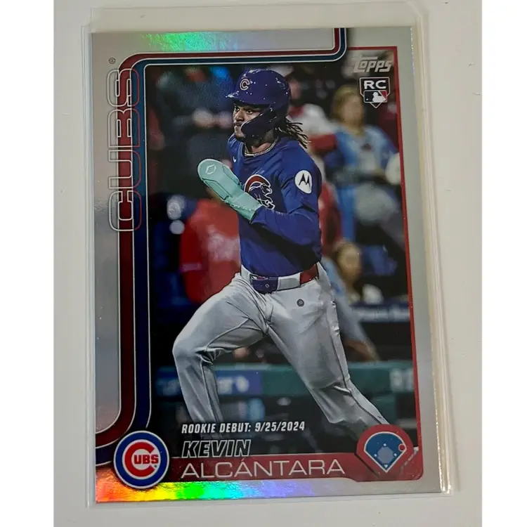 Kevin Alcantara RC Rainbow Foil Chicago Cubs
