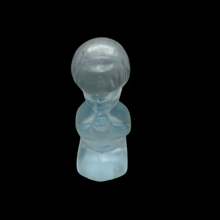 14 Fenton Blue Praying Boy