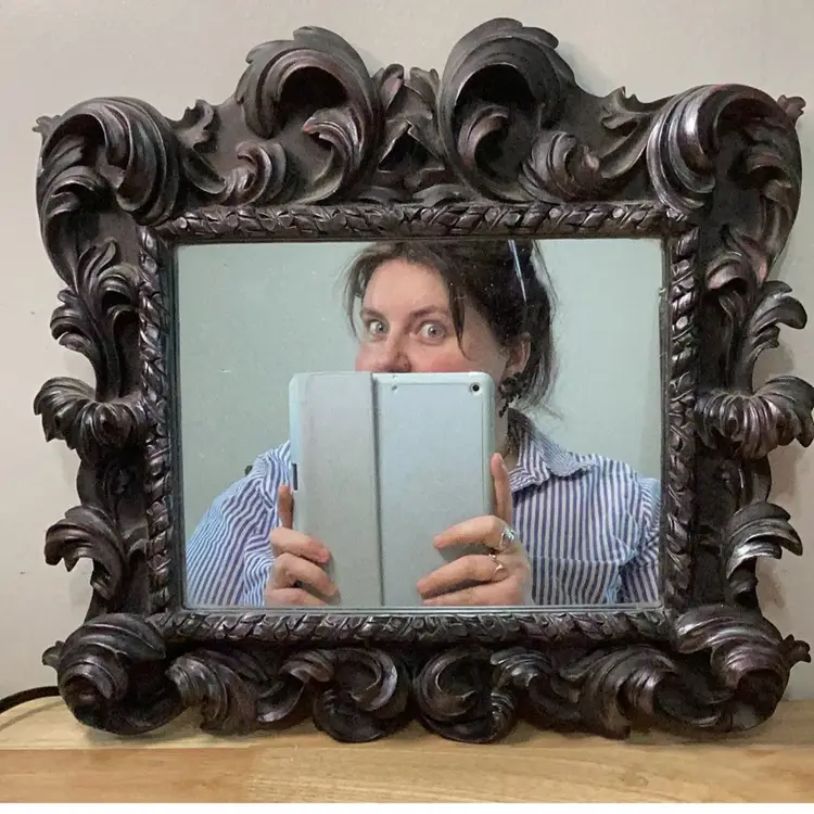 Hand paint Contemporary Mirror