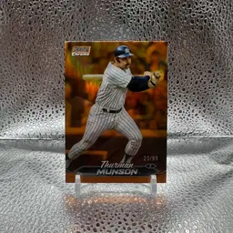 Thurman Munson New York Yankees Orange /99