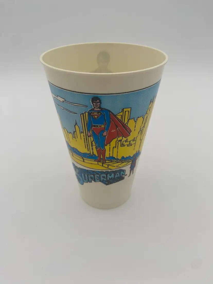 Superman: The Movie Jimmy Olsen Pepsi Collector Series Cup - VTG 1978 DC Comics