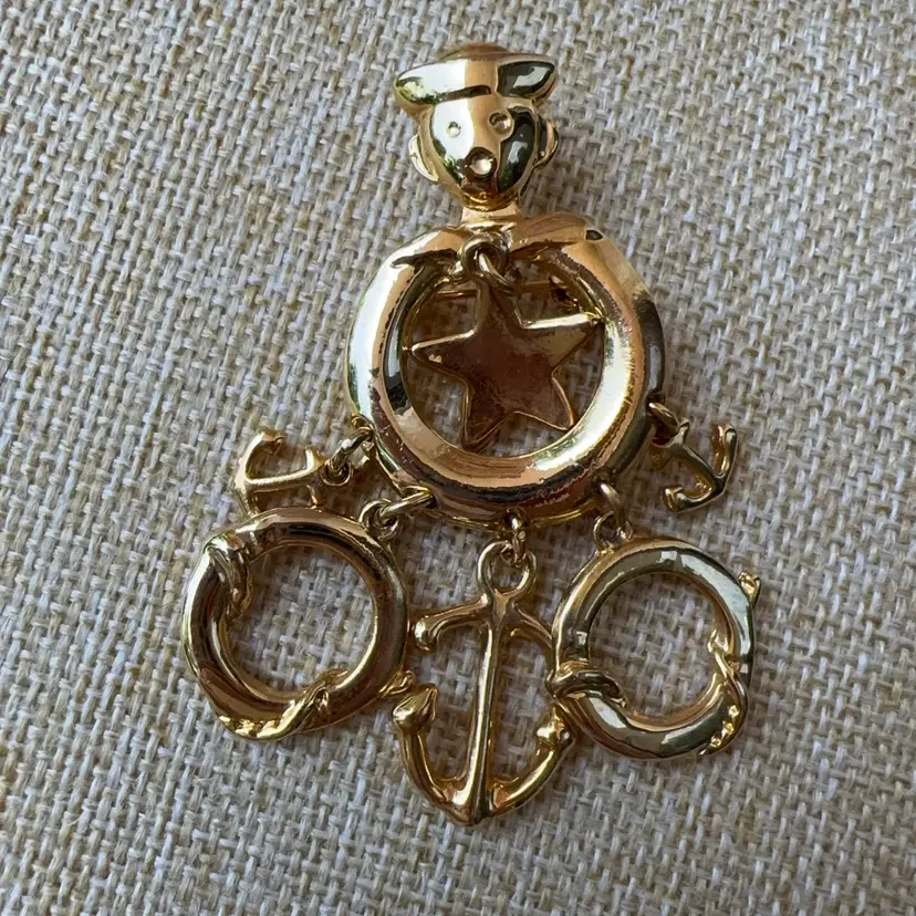 Nautical Sailor Brooch