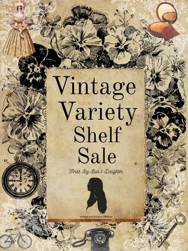 Vintage Variety Shelf Sale