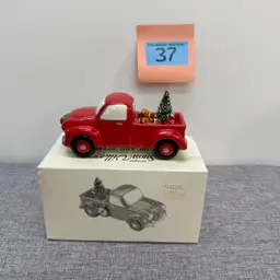 37 - Dept 56 Snow Village Red Truck