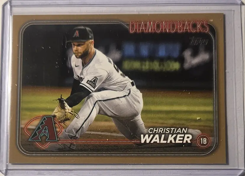 2024 Topps Series 1 Gold Christian Walker 0053/2024