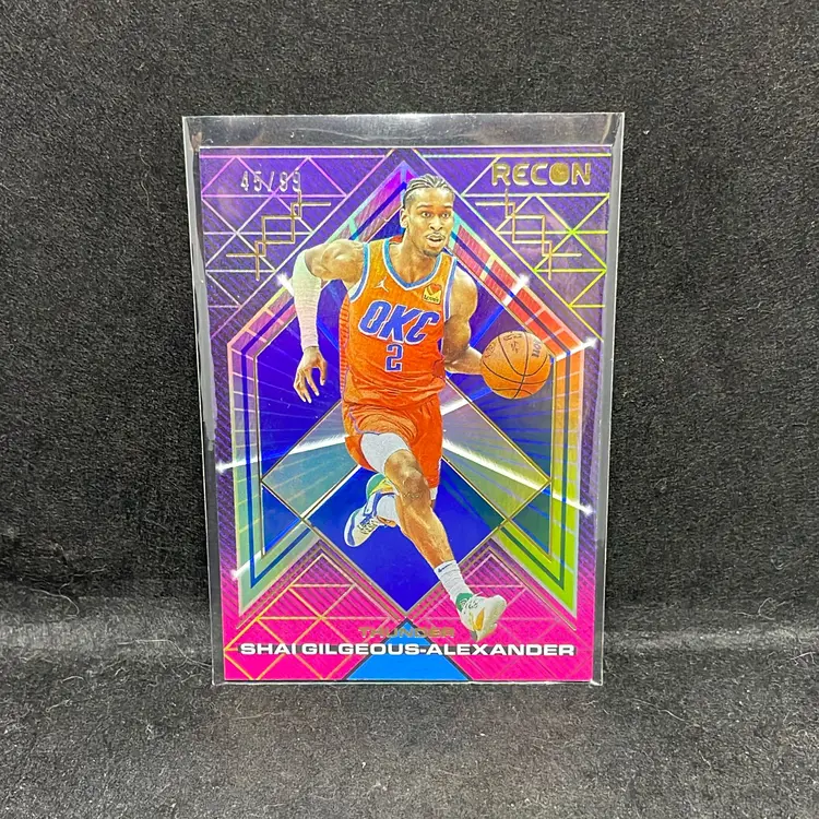 Shai Gilgeous-Alexander 2021-22 Recon Blue /99 Parallel