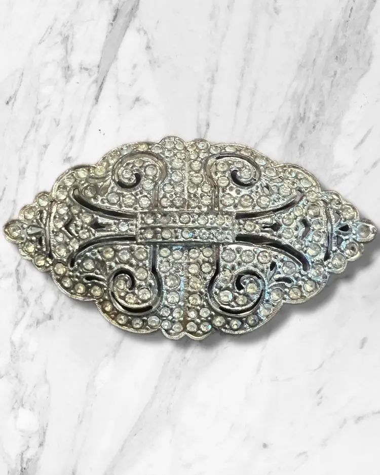 Large Beautiful Old Brooch AS IS