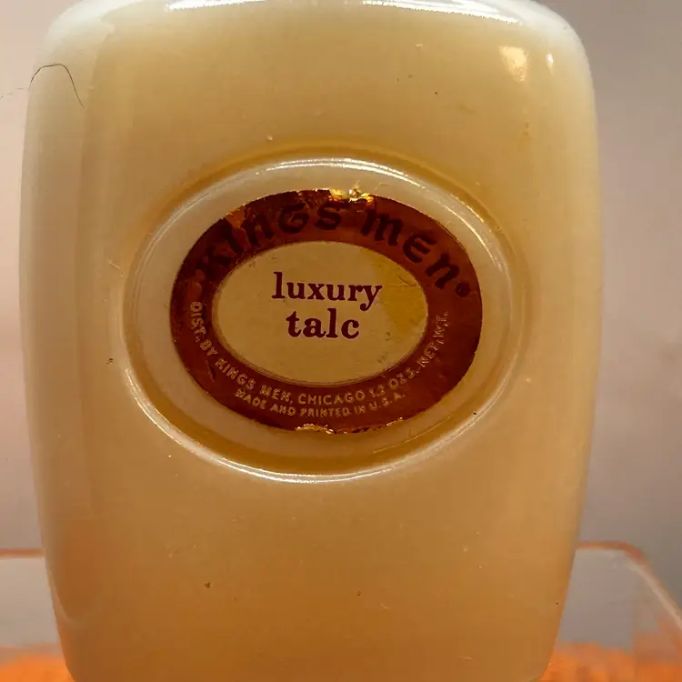 Vintage Luxury Talc by Kings Men (6 oz) 1940s