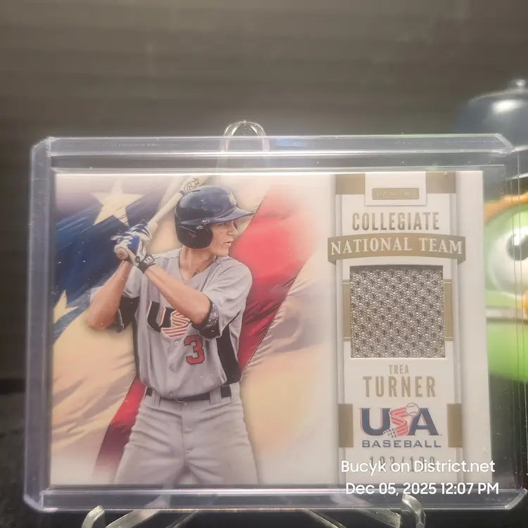 2013 Team USA Relic - Trea Turner Philadelphia Phillies 193/199