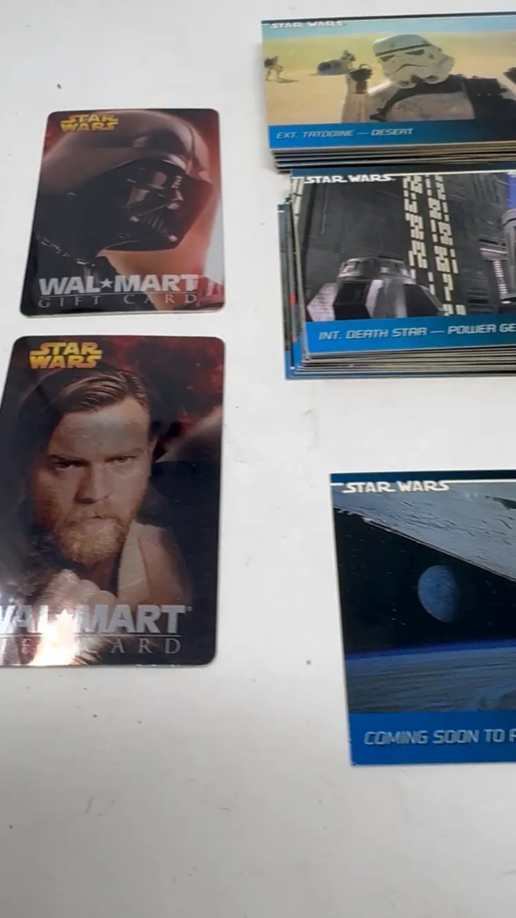 1994 Star Wars Topps Widevision Cards