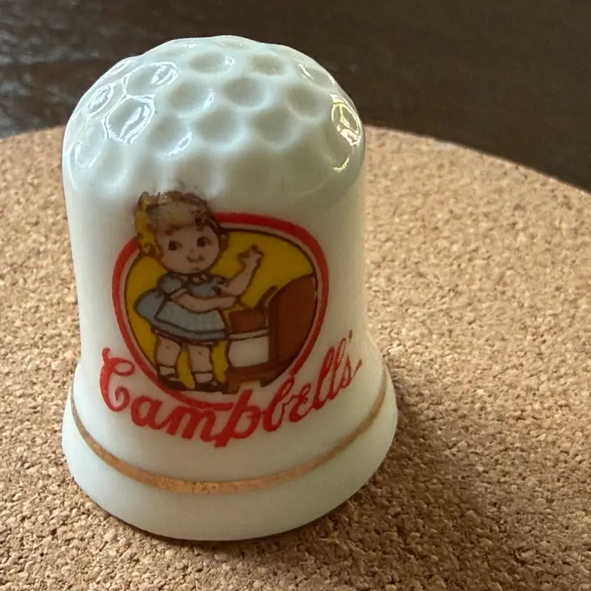 Campbells Soup Thimble