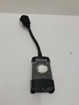 Outdoor All Weather Timer Power Plug HT1015 125V 60Hz 15A 1875W 10A 1250W