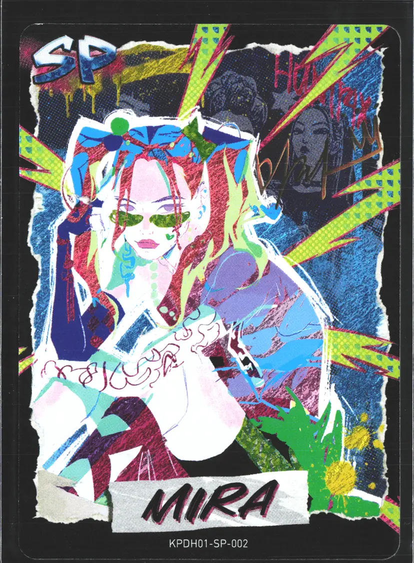 Mira Signature SP HUNTR/X Special KPop Demon Hunters Trading Card SP-002