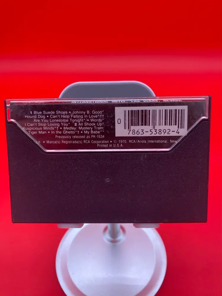 Elvis In Person at the International Hotel Cassette - 1970 RCA Victor