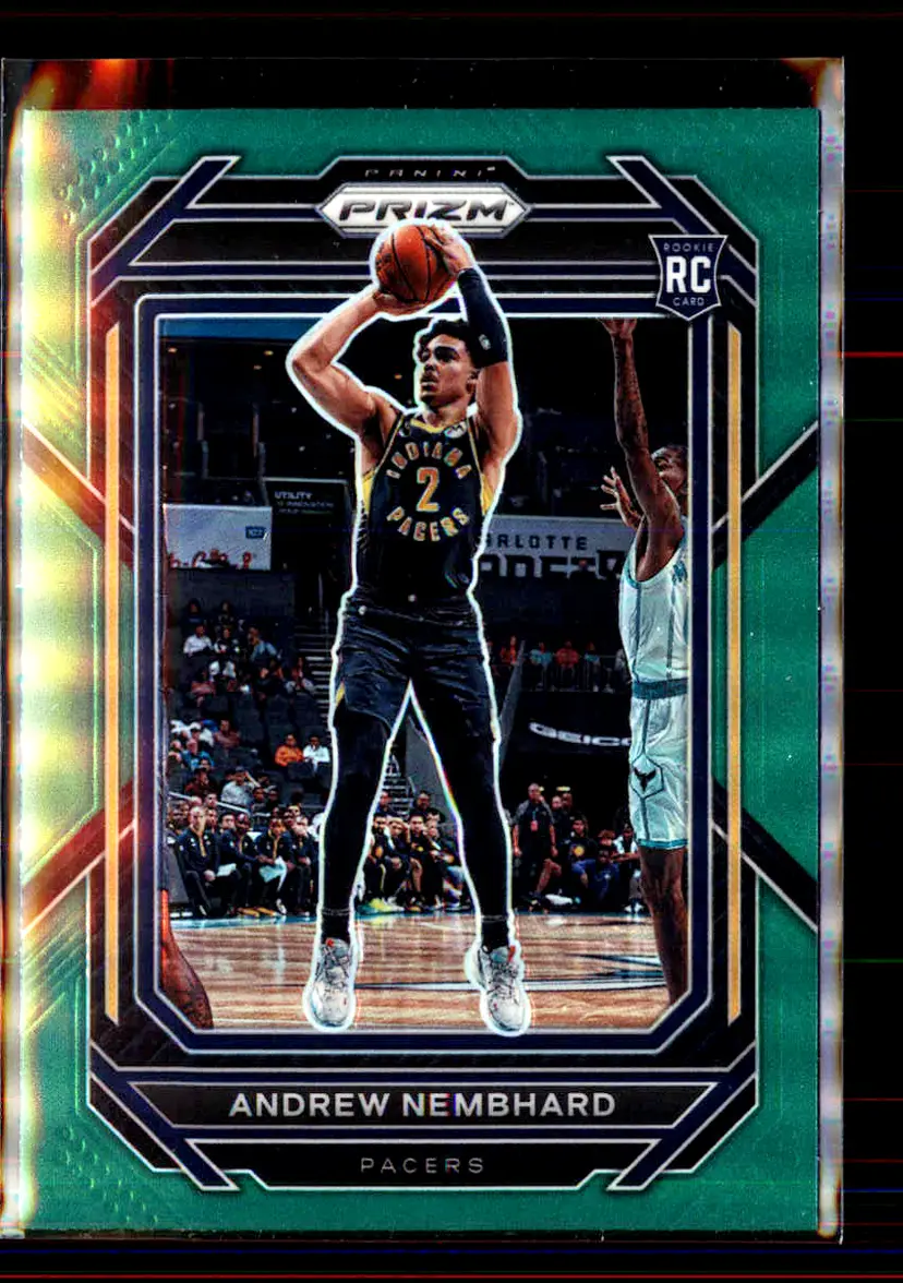 Andrew Nembhard 2022-23 Panini Prizm Green Prizm #227 - (2) - Indiana Pacers