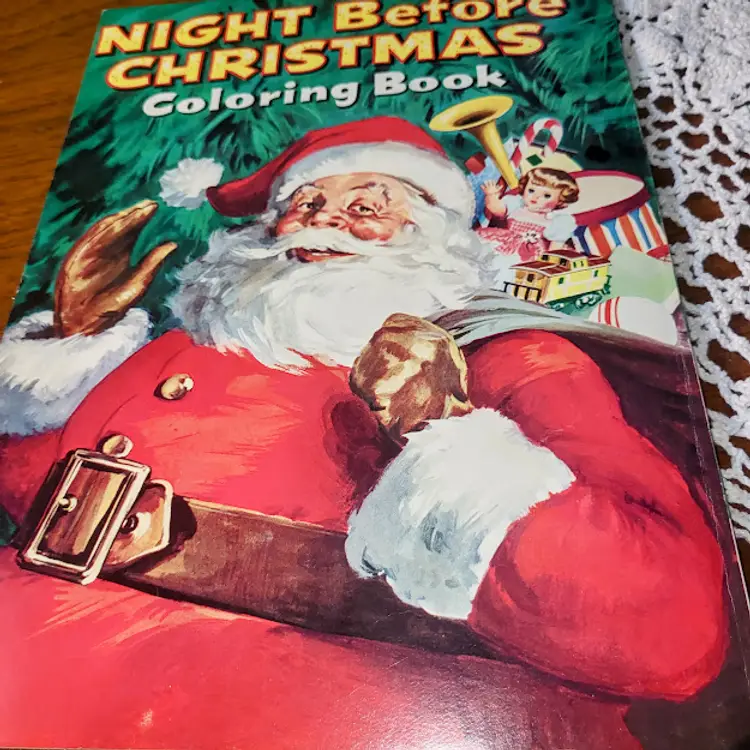 1962 Watkins/Strathmore Co. Coloring Book